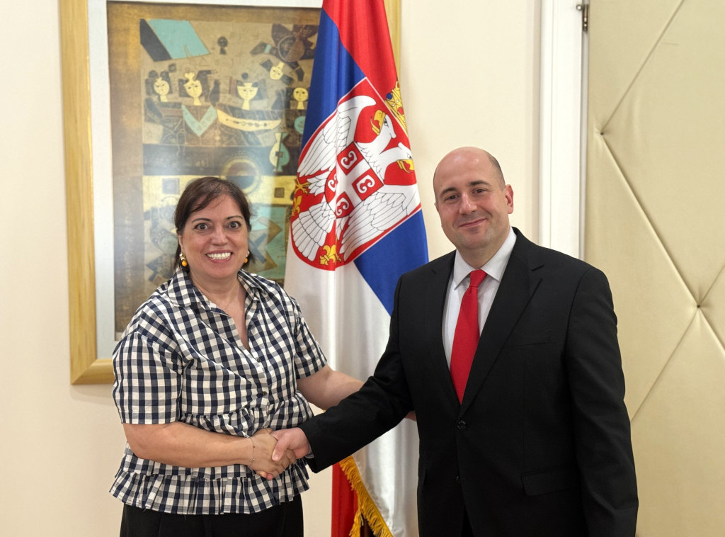 Dušan Kozarev sastao se sa ambasadorkom Grčke Marijom Levanti