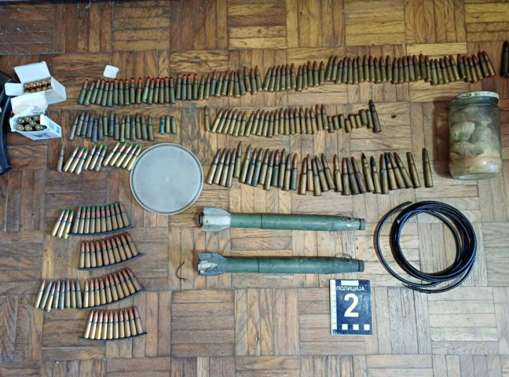 Niška policija zaplenila veću količinu eksploziva i municije