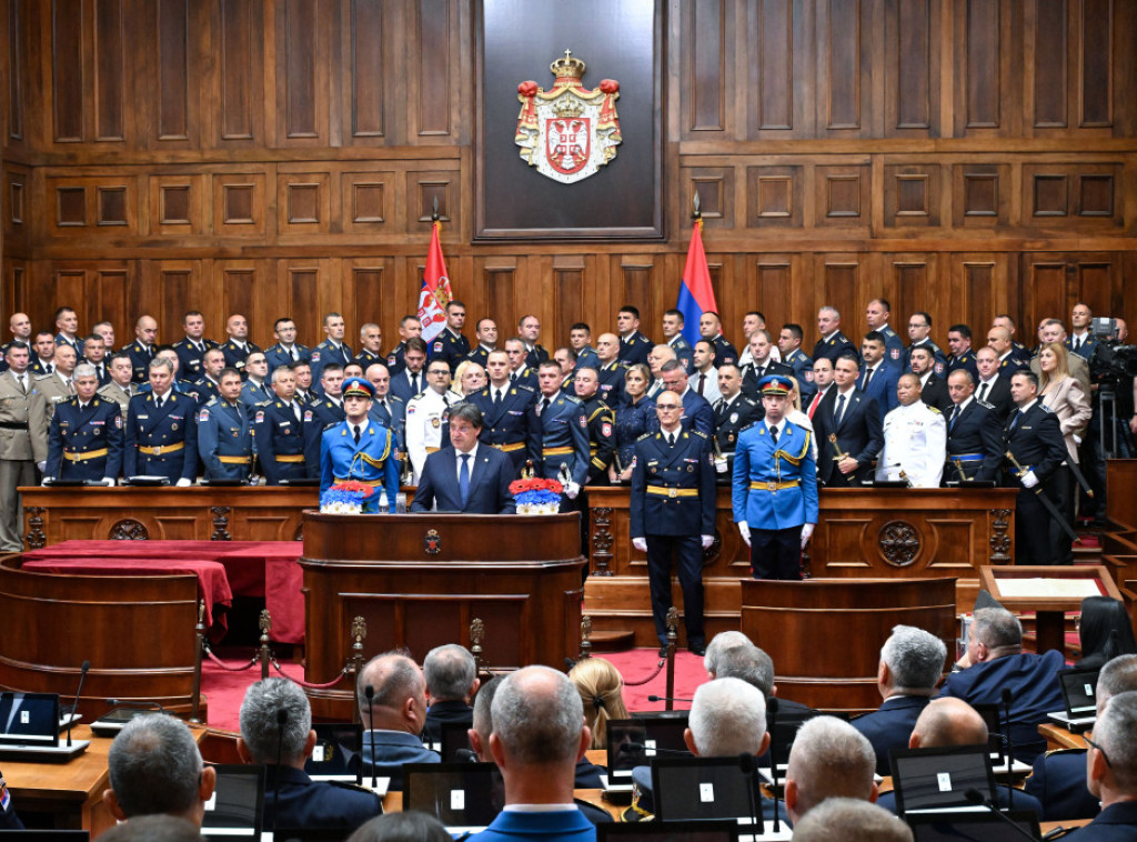 Svečanost povodom završetka školovanja 15. klase VSBO i oficira 69. klase Generalštabnog usavršavanja