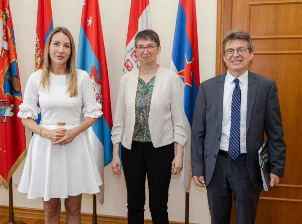 Handanović sa ambasadorkom Nemačke i delegacijom Nemačke razvojne banke o projektima