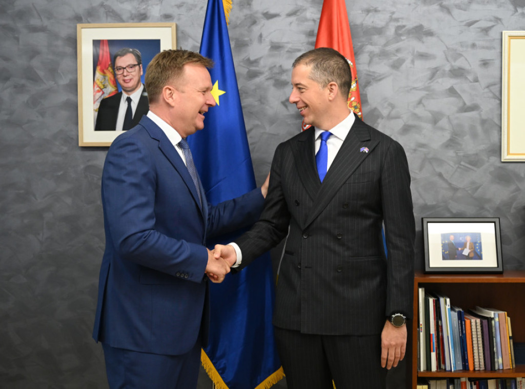 Ministar Đurić razgovarao sa Sorensenom: Beograd jasno posvećen dijalogu sa Prištinom