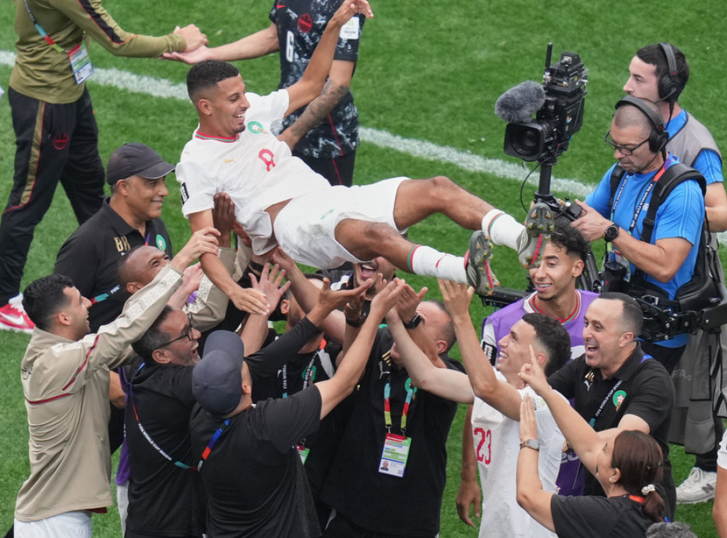 Fudbaleri Maroka ubedljivi protiv Kanade za plasman u četvrtfinale Svetskog prvenstva