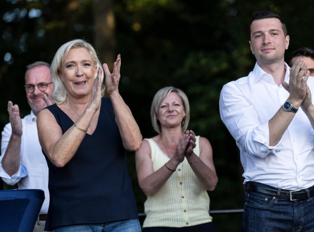 Žordan Bardela: Nadam se da će Le Pen pobediti na izborima 2027. godine