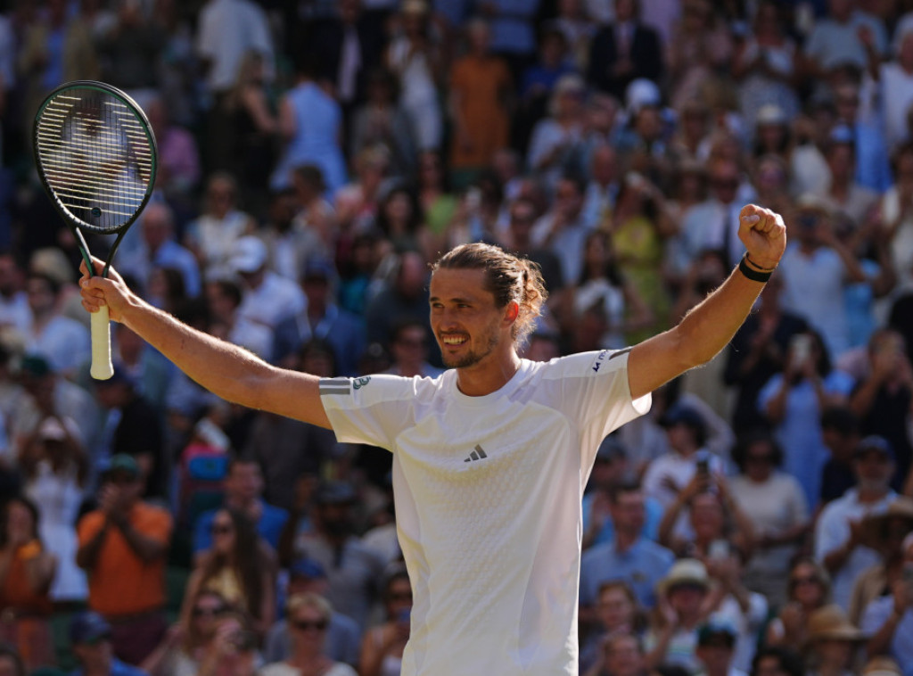 Zverev savladao Lehečku za četvrtfinale Vimbldona