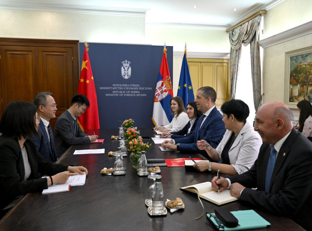 Djuric receives Chinese ambassador
