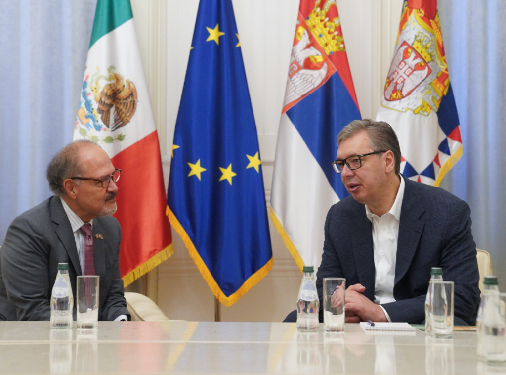 Vučić sa ambasadorom Meksika o bilateralnim odnosima i unapređenju saradnje