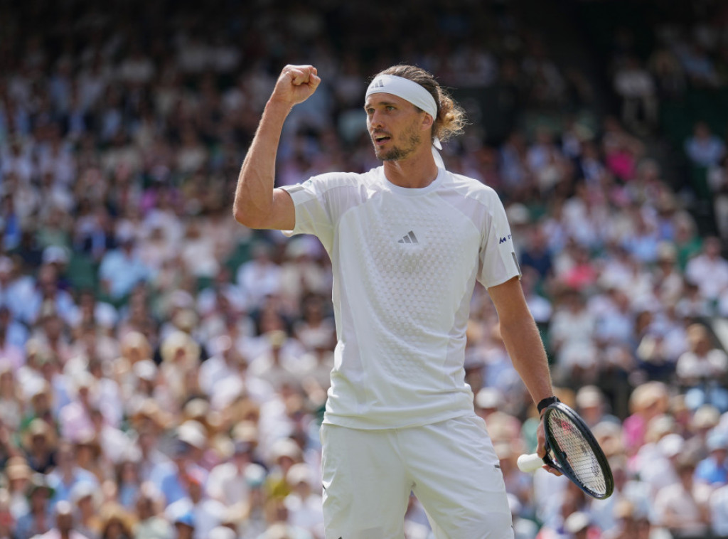 Zverev: Srećan sam i ponosan zbog plasmana u finale Vimbldona