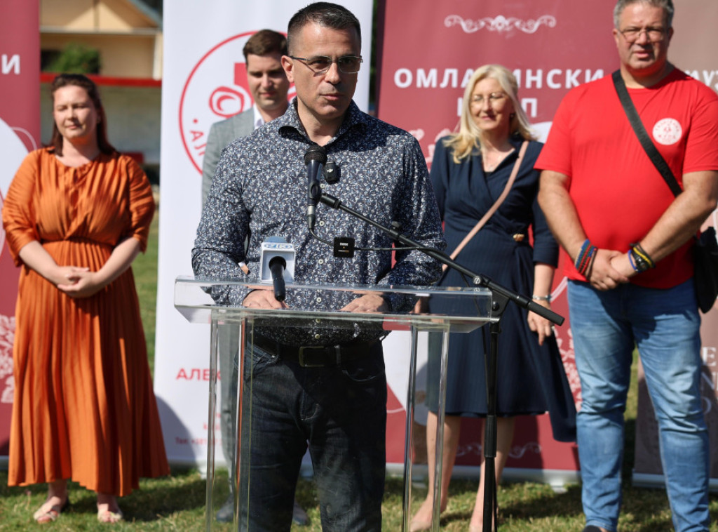 Milićević otvorio kamp za decu i mlade iz dijaspore i regiona u Aleksandrovcu