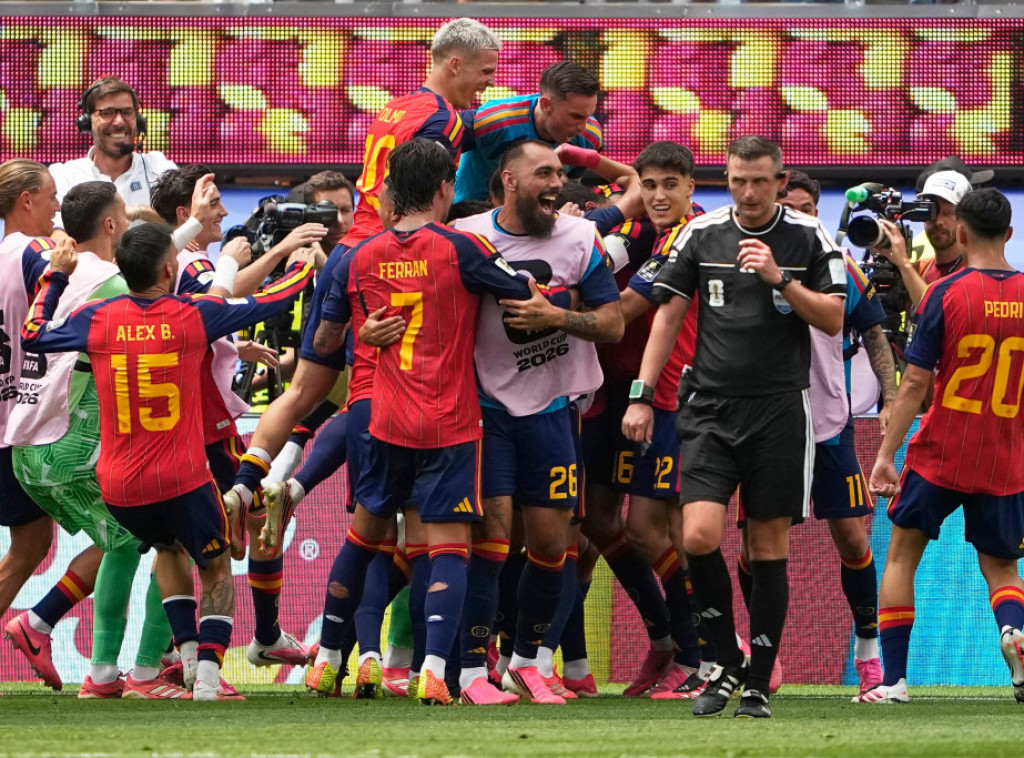 Fudbaleri Španije pobedili Belgiju i plasirali se u polufinale Svetskog prvenstva