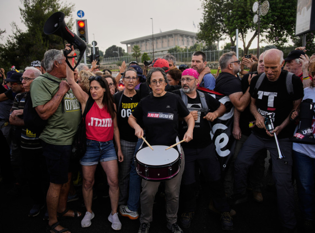 Protesti u Izraelu: Demonstranti optužili Netanjahua da je "prepreka savezu sa SAD"