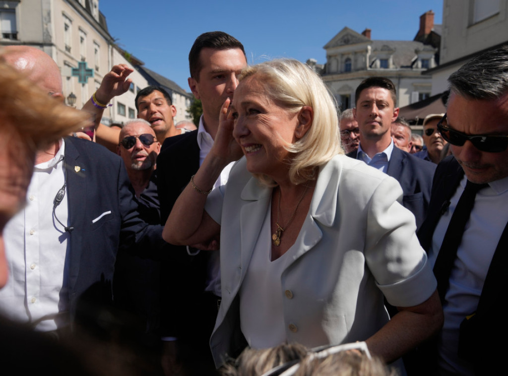 Le Pen: Nerealno očekivati da bi odluka Kasacionog suda mogla da ugrozi kandidaturu