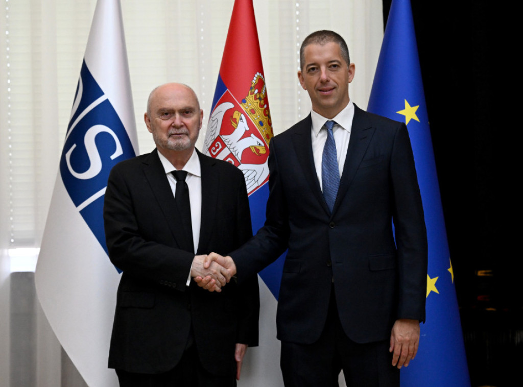 Đurić sa generalnim sekretarom OEBS-a o saradnji i situaciji na Kosovu i Metohiji