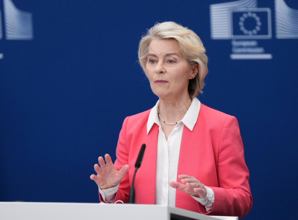 Evropska komisija: Ursula fon der Lajen sutra u Kijevu, iz bezbednosnih razloga bez detalja posete