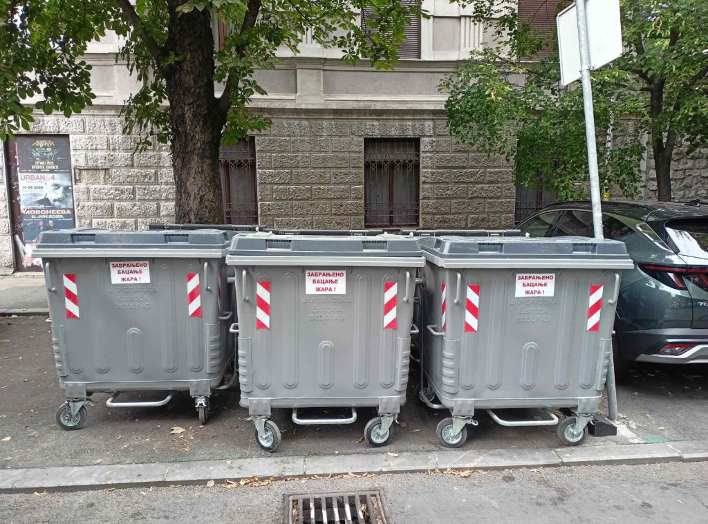 Gradska čistoća nastavlja zamenu sudova za odlaganje otpada na Savskom vencu