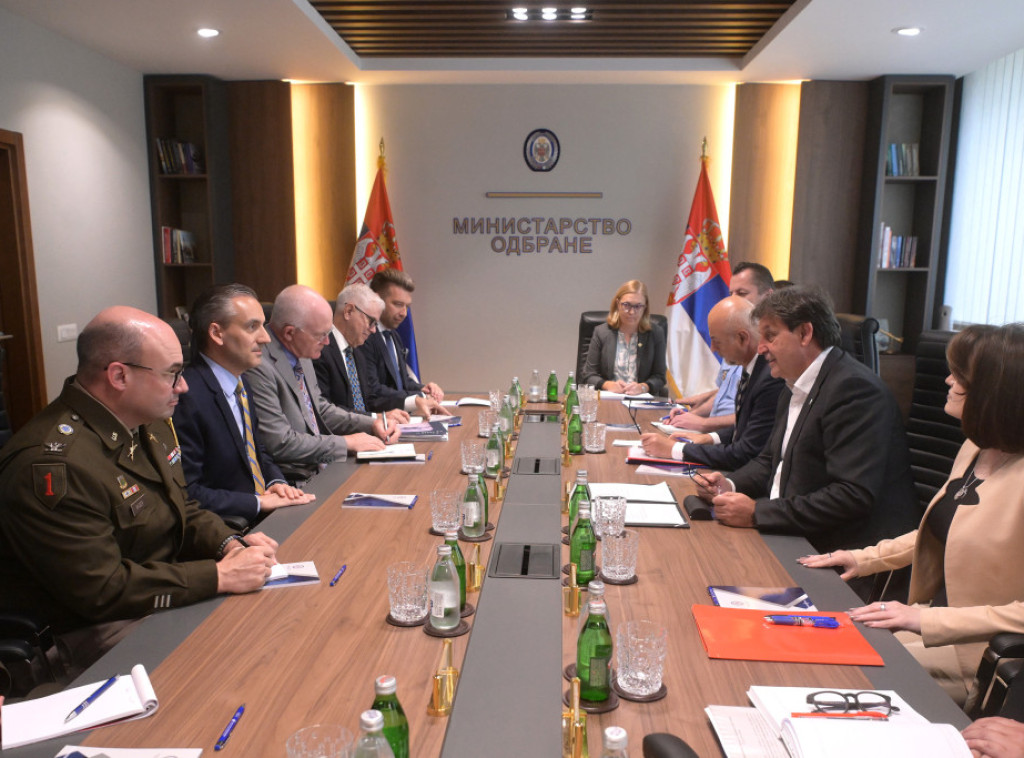 Gašić razgovarao sa predstavnicima Prince Aviation i Textron Aviation Defense