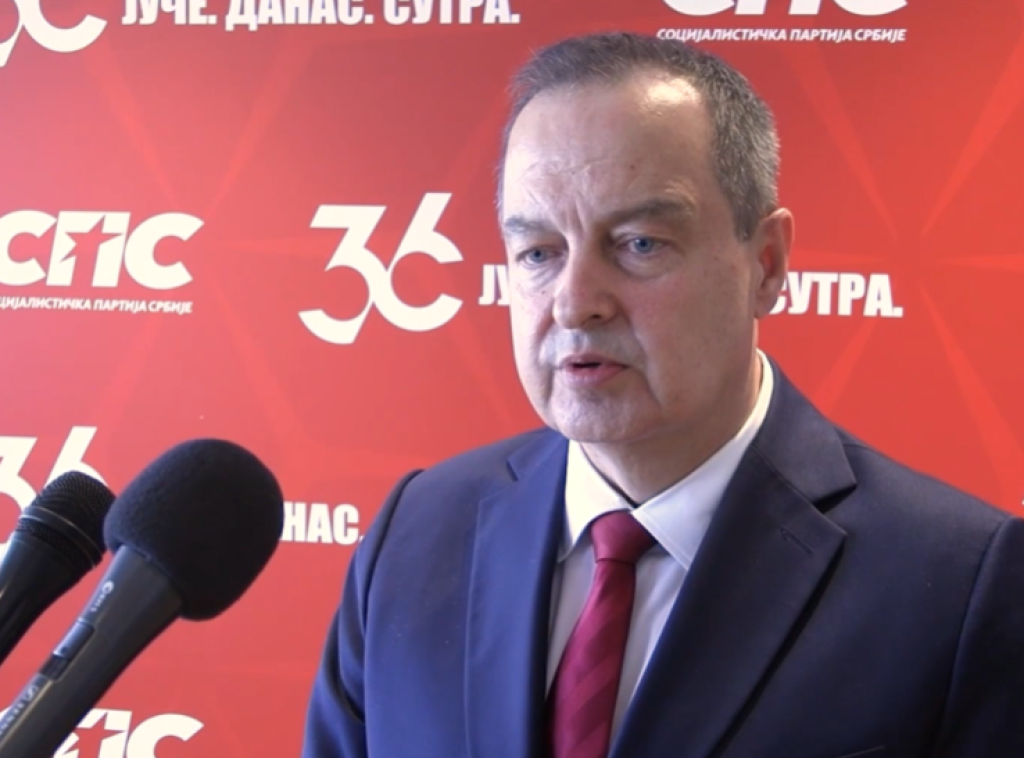 Dačić povodom 36 godina SPS-a: Nastavljamo da se borimo za Srbiju još jače i hrabrije
