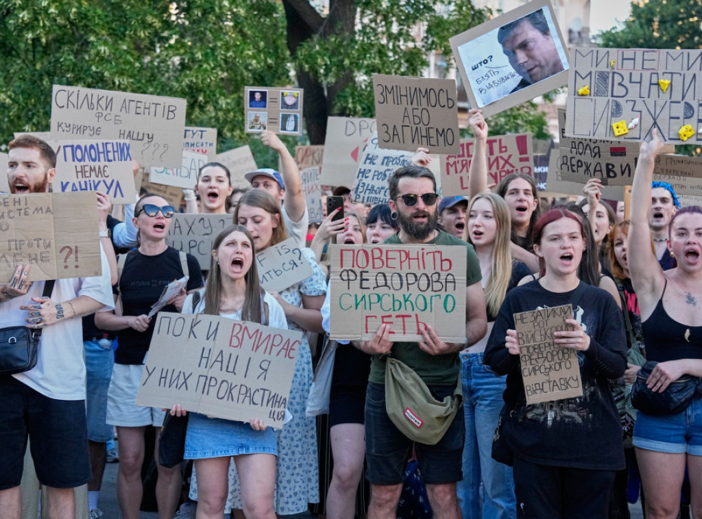Ukrajina: Četvrti dan protesta zbog smene Mihaila Fedorova
