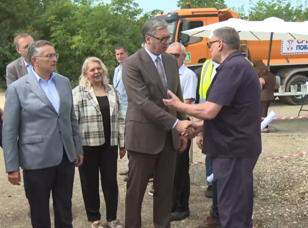 Vučić: Most preko Velike Morave kod Svilajnca biće završen za manje od dve godine
