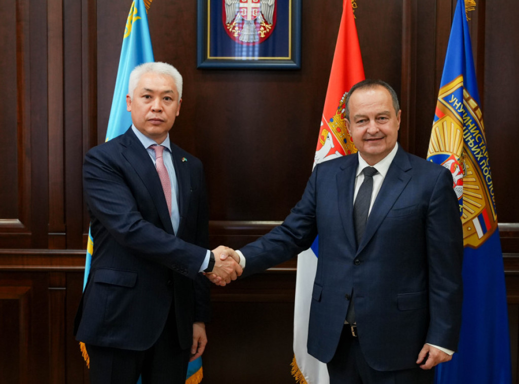 Dačić sa ambasadorom Kazahstana o odnosima i saradnji dve zemlje