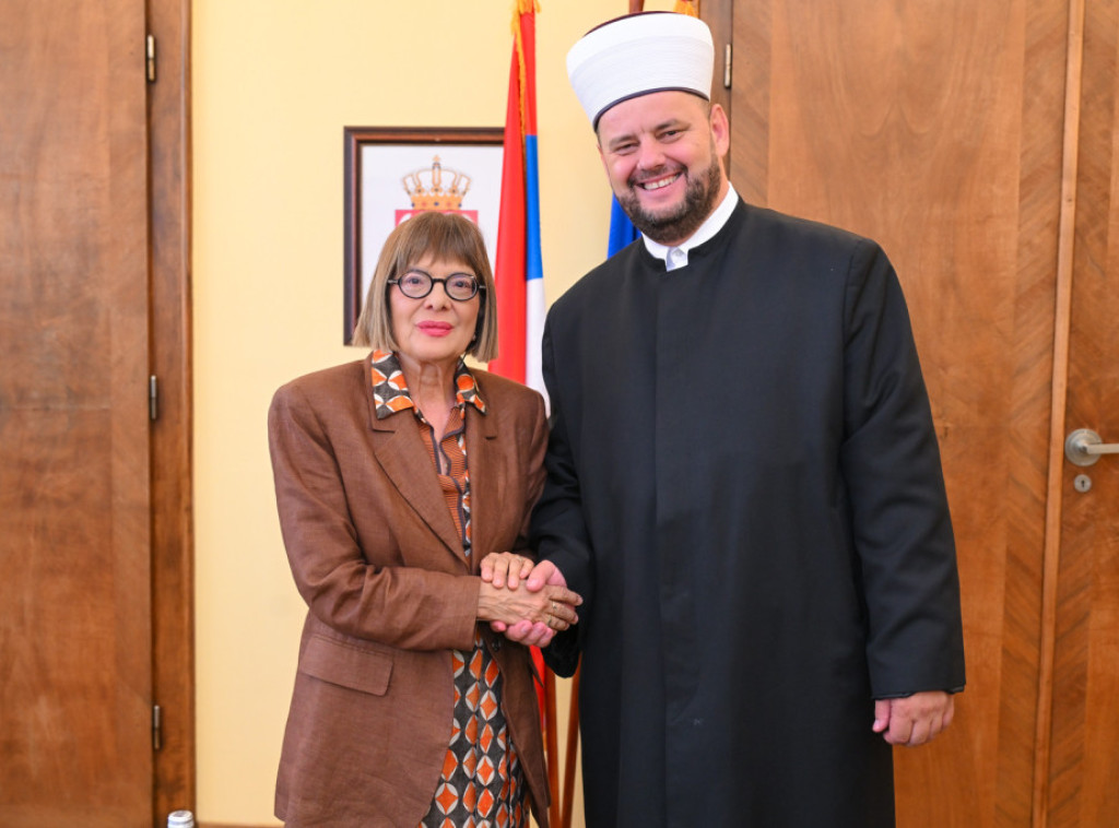 Gojković razgovala sa Ziljkićem o podršci Pokrajinske vlade Islamskoj zajednici u AP Vojvodina