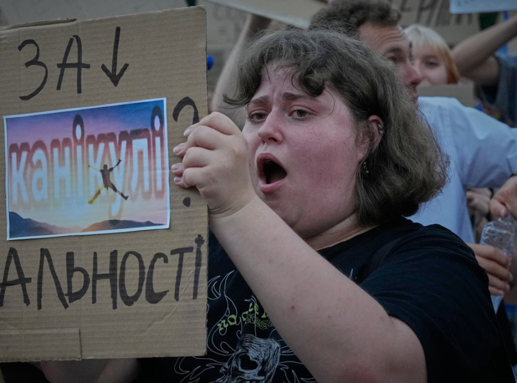 Ukrajina: Protesti zbog smene ministra odbrane Fedorova održavaju se šesti dan