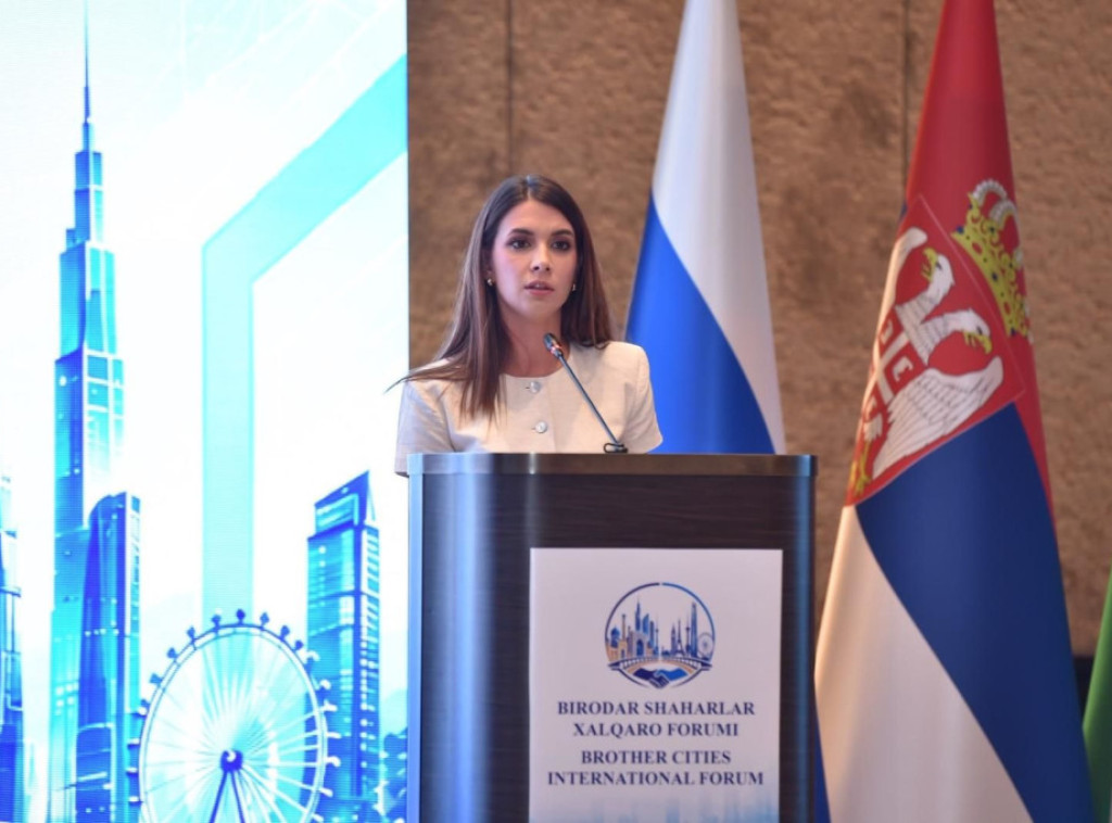 Vesna Vidović na Međunarodnom forumu gradova pobratima u Samarkandu