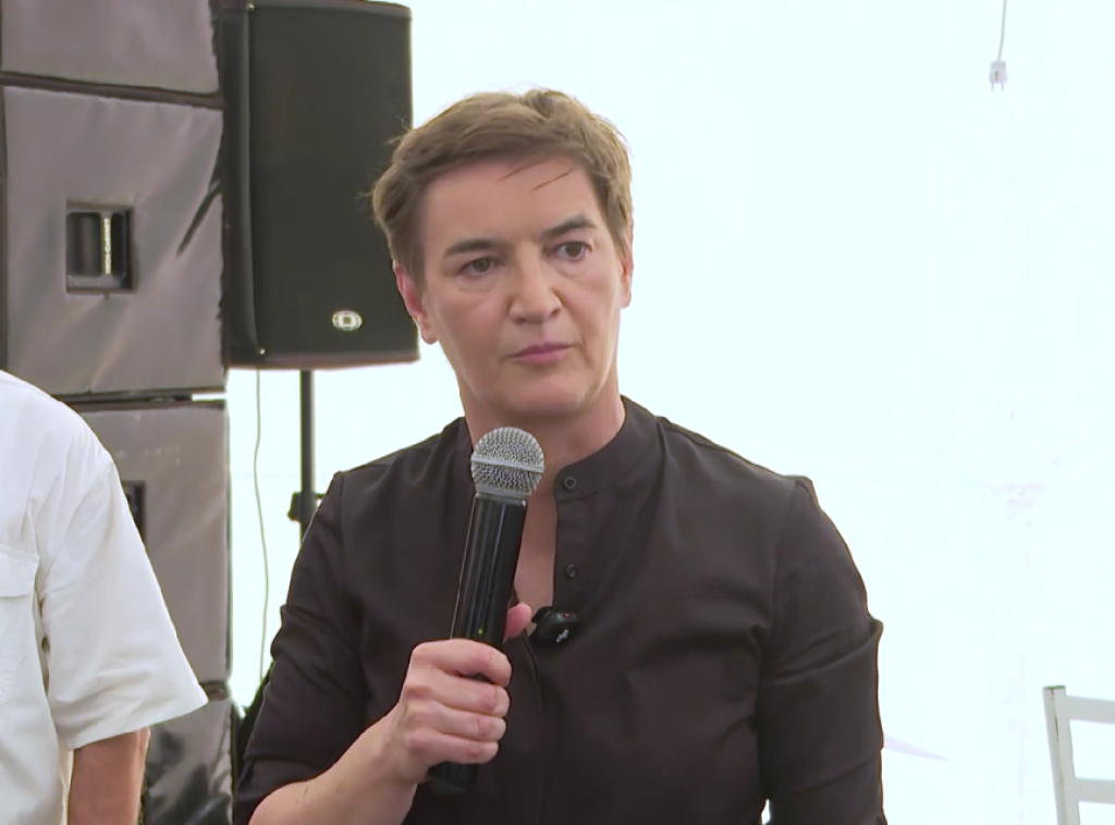 Ana Brnabić u Leštanima: Sledeći izbori su najvažniji u istoriji Srbije
