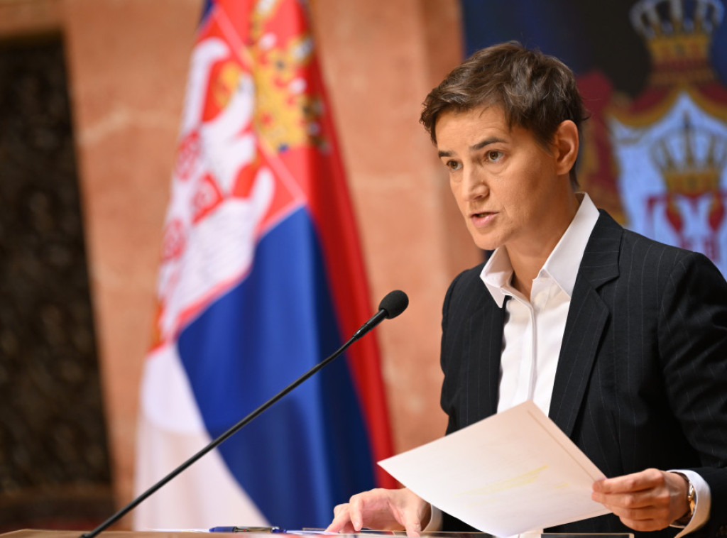 Ana Brnabić: Pozivam građane Srbije da pažljivo poslušaju govor Vučića u Mrkonjić Gradu