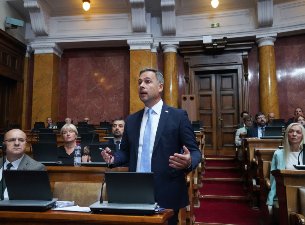 Aleksić obrazložio predlog za glasanje o nepoverenju Vladi