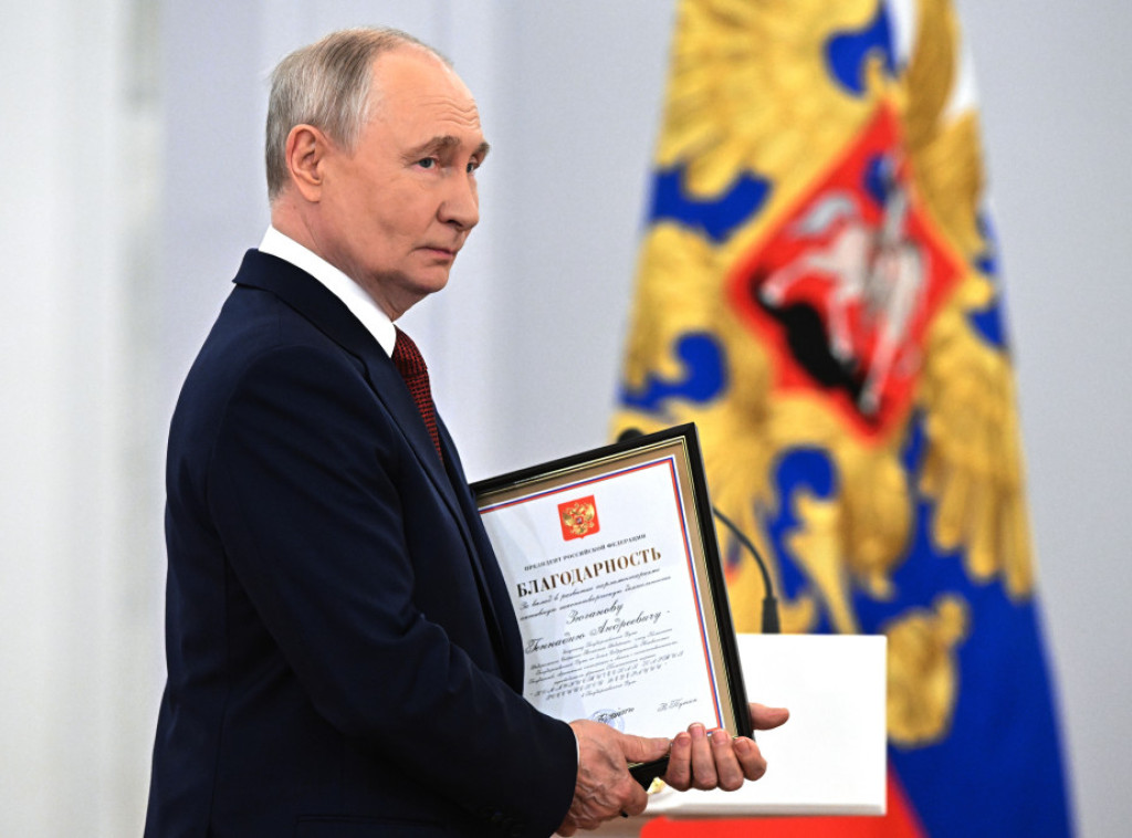 Putin: Rusija nastavlja da brani svoju bezbednost, pravdu i istinu