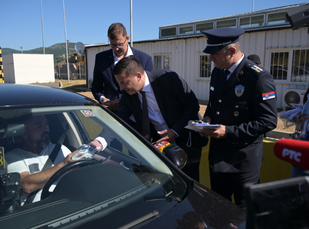 Na Gradini organizovana zajednička akcija Srbije i Bugarske u okviru kampanje "Vozi odmoran"