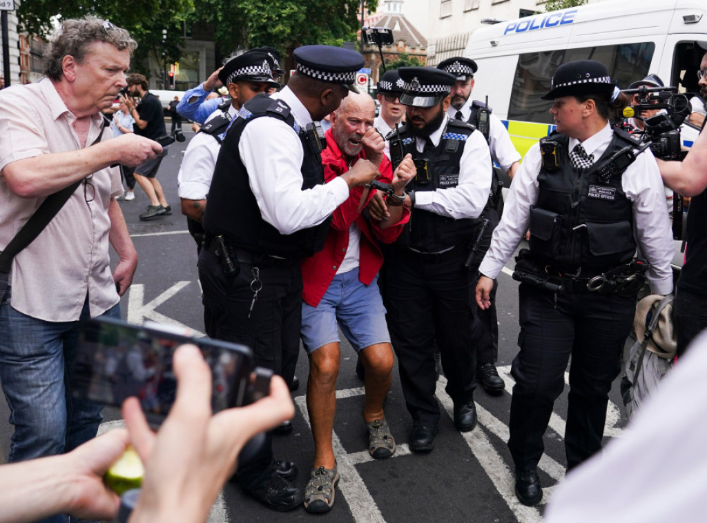 London: Desetine ljudi uhapšene zbog davanja podrške Palestinskoj akciji