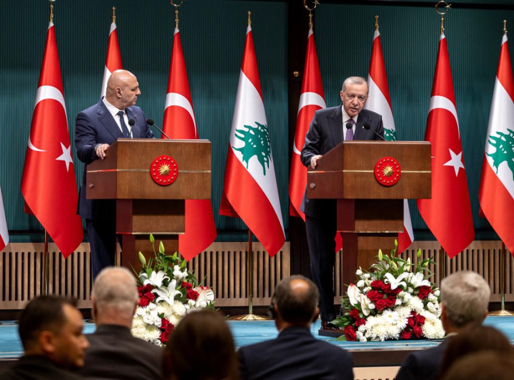 Erdogan: Turska nastavlja podršku libanskoj vojsci i obnovi juga zemlje
