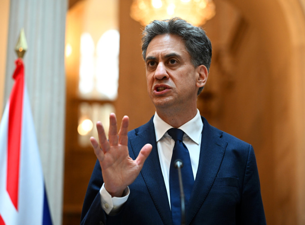 Ed Miliband pozdravio najavu razoružanja Hamasa i pozvao na mir u Gazi