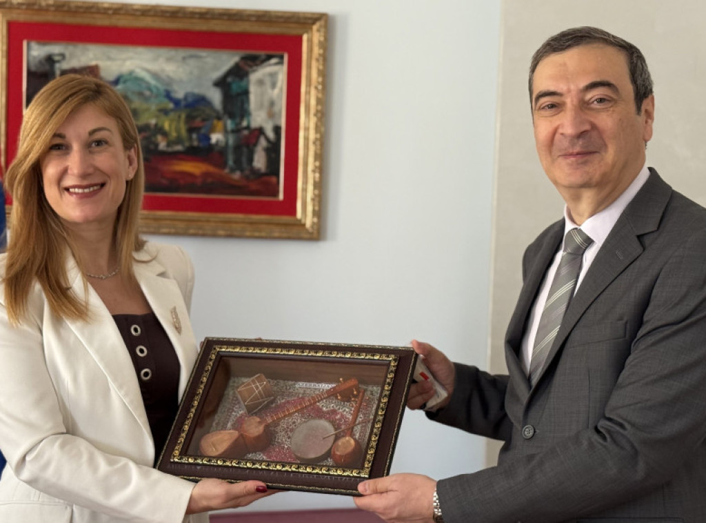 Državna sekretarka u Ministarstvu spoljnih poslova primila ambasadora Azerbejdžana u oproštajnu posetu