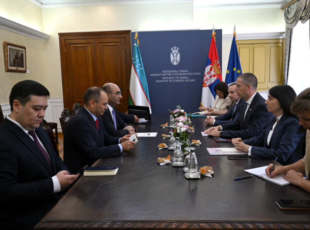 Marko Đurić razgovarao sa zamenikom ministra inostranih poslova Uzbekistana o odnosima i saradnji