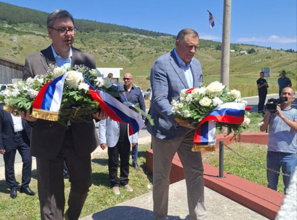 Vučić: Crna Gora učestvuje u hrvatskoj proslavi "Oluje", a nije poslala nikog u Mrkonjić Grad