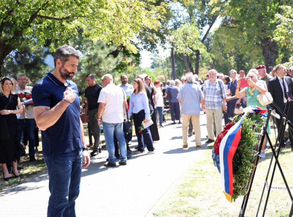 U Beogradu obeležen Dan sećanja na stradale u "Oluji", održan parastos u crkvi svetog Marka