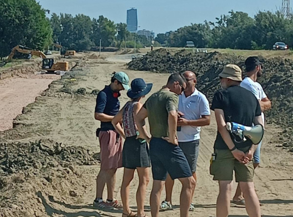 Srbijavode zbog ometanja radova na savskom nasipu traže hitno postupanje tužilaštva