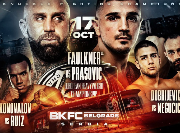 BKFC u Beograd dovodi elitu svetske borilačke scene