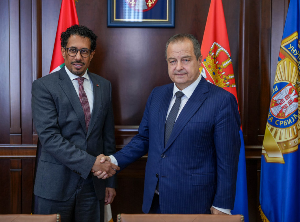 Dačić i ambasador UAE razmatrali unapređenje sporazuma o priznavanju vozačkih dozvola
