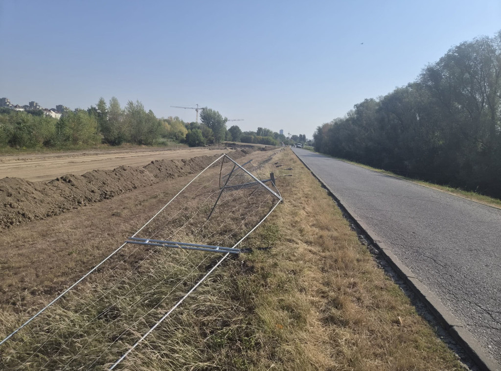 Srbijavode: Radovi na Savskom nasipu izvode se u skladu sa zakonom uprkos opstruisanju