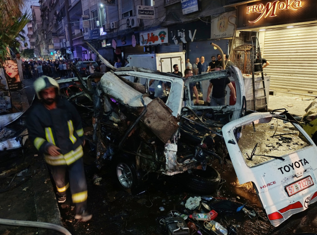 U predrgrađu Damaska podignut autobus u vazduh, sedam povređenih, ima i poginulih
