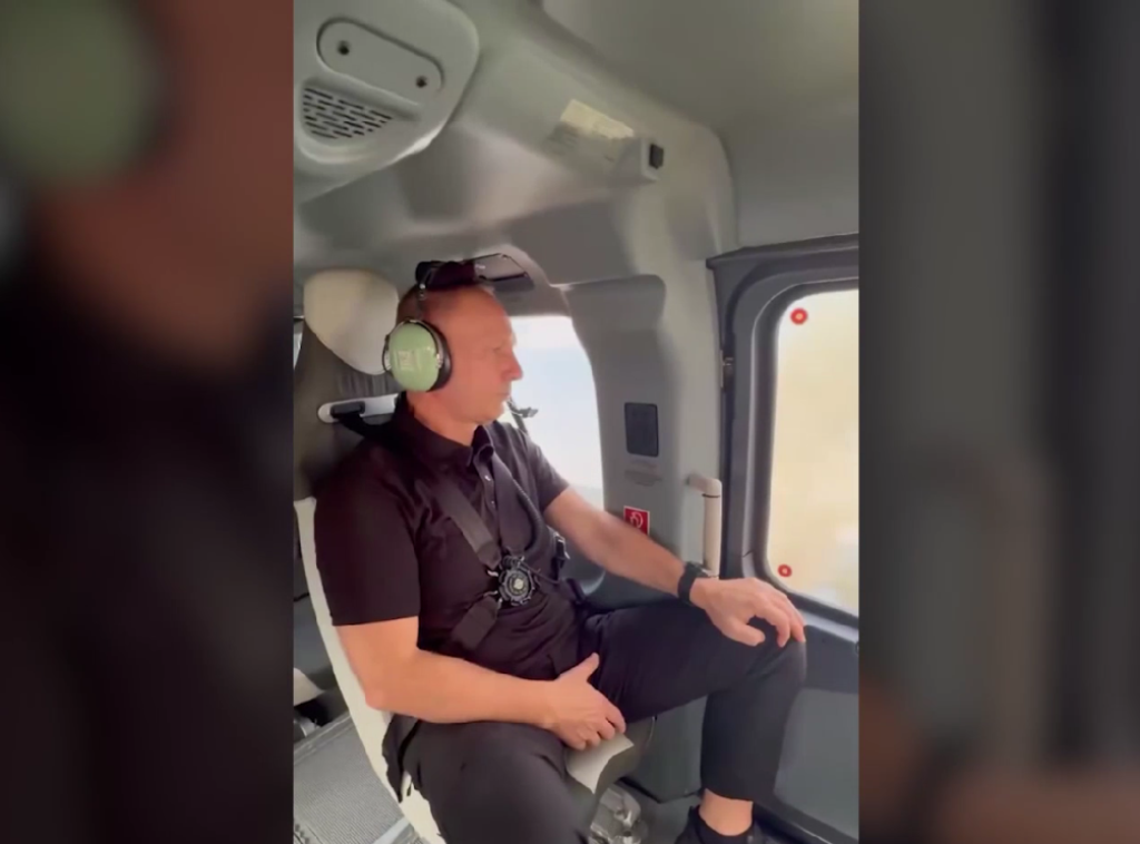 Direktor policije Dragan Vasiljević izvršio prelet iznad Deliblatske peščare
