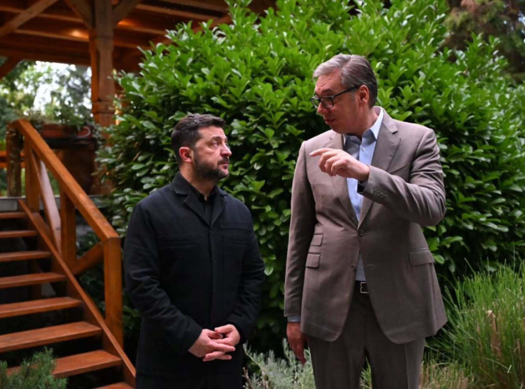 Vučić priredio večeru u čast Zelenskog: Poseta za dalji razvoj odnosa Srbije i Ukrajine