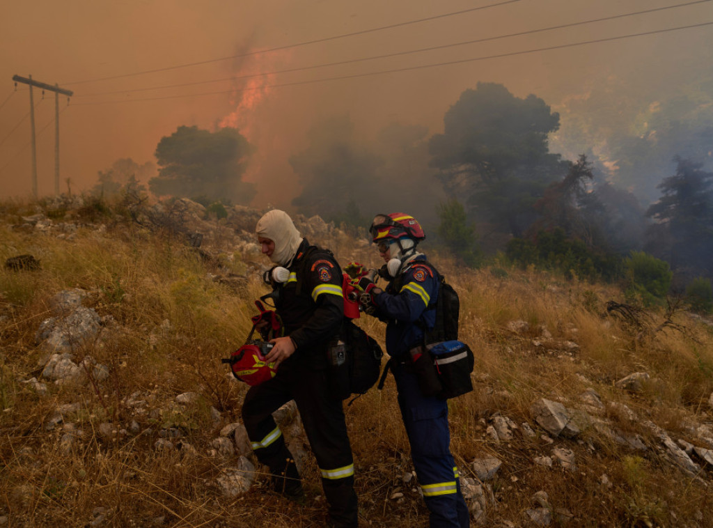 U Grčkoj proglašeno crveno upozorenje na opasnost od požara