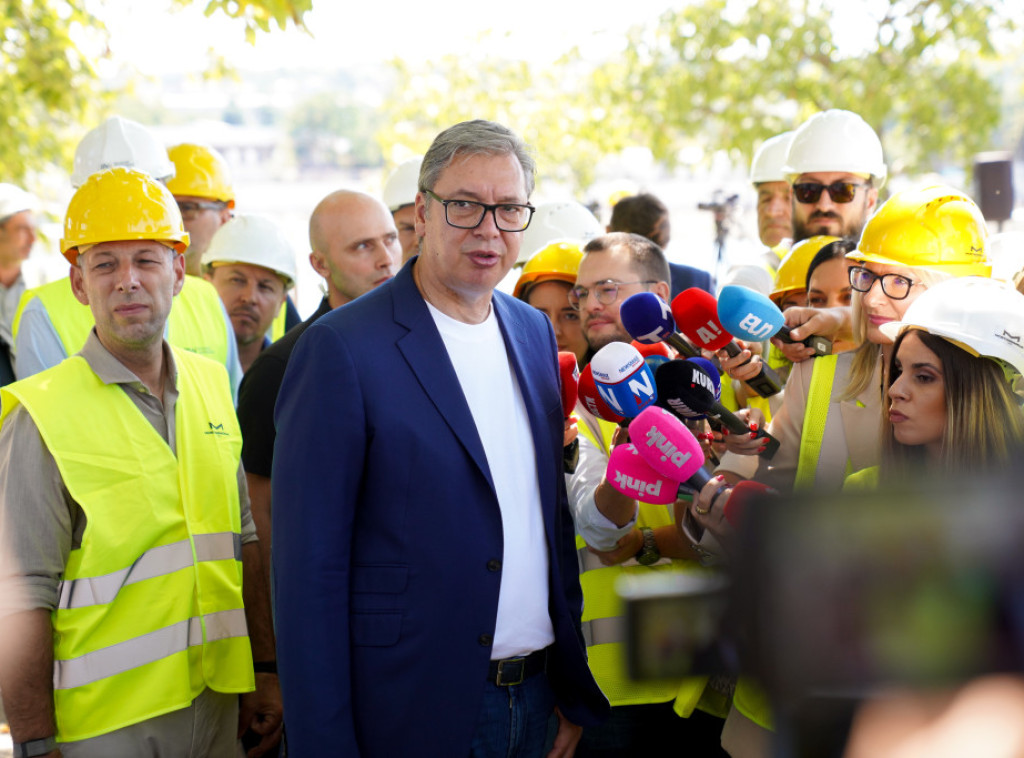 Vučić: Stari železnički most biće najmodernija atrakcija, biće završen do Ekspa
