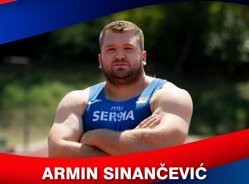 Armin Sinančević osmi u bacanju kugle na Evropskom prvenstvu u Birmingemu
