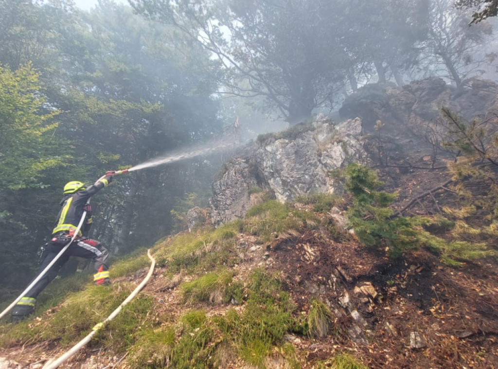 Slovenija: Požar kod Kranjske Gore ponovo se razbuktao