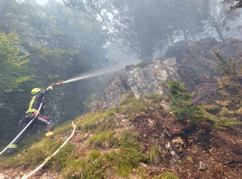 Bujanovac: Vatra se širi ka Lopardincu i Trnovcu, uvedena vanredna situacija